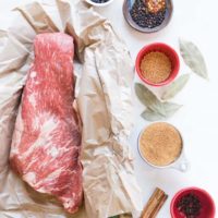 How to Brine Corned Beef at Home - a nitrate-free, refined sugar-free recipe for making your own corned beef