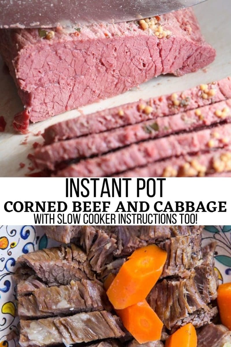 Instant Pot Corned beef graphic