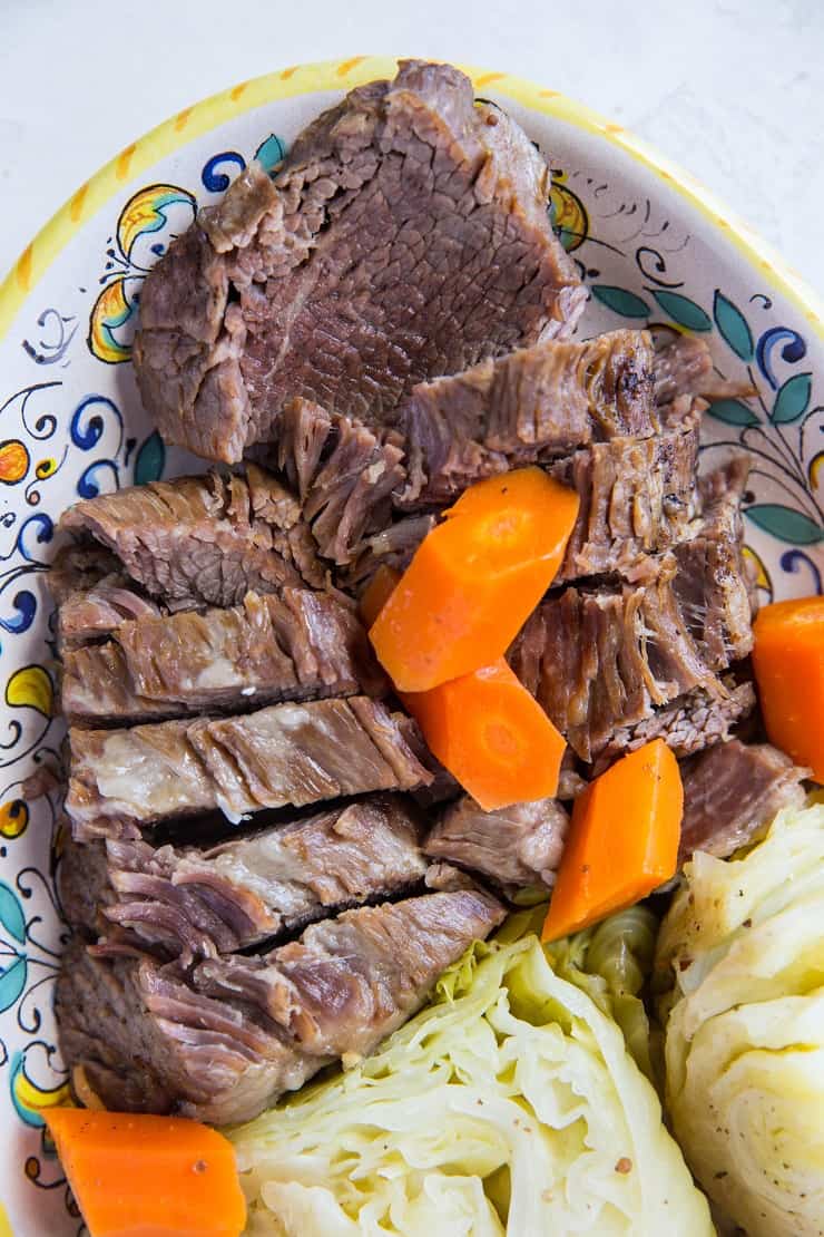 Instant Pot Corned Beef And Cabbage The Roasted Root