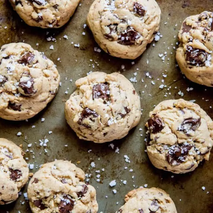Almond Flour Chocolate Chip Cookies