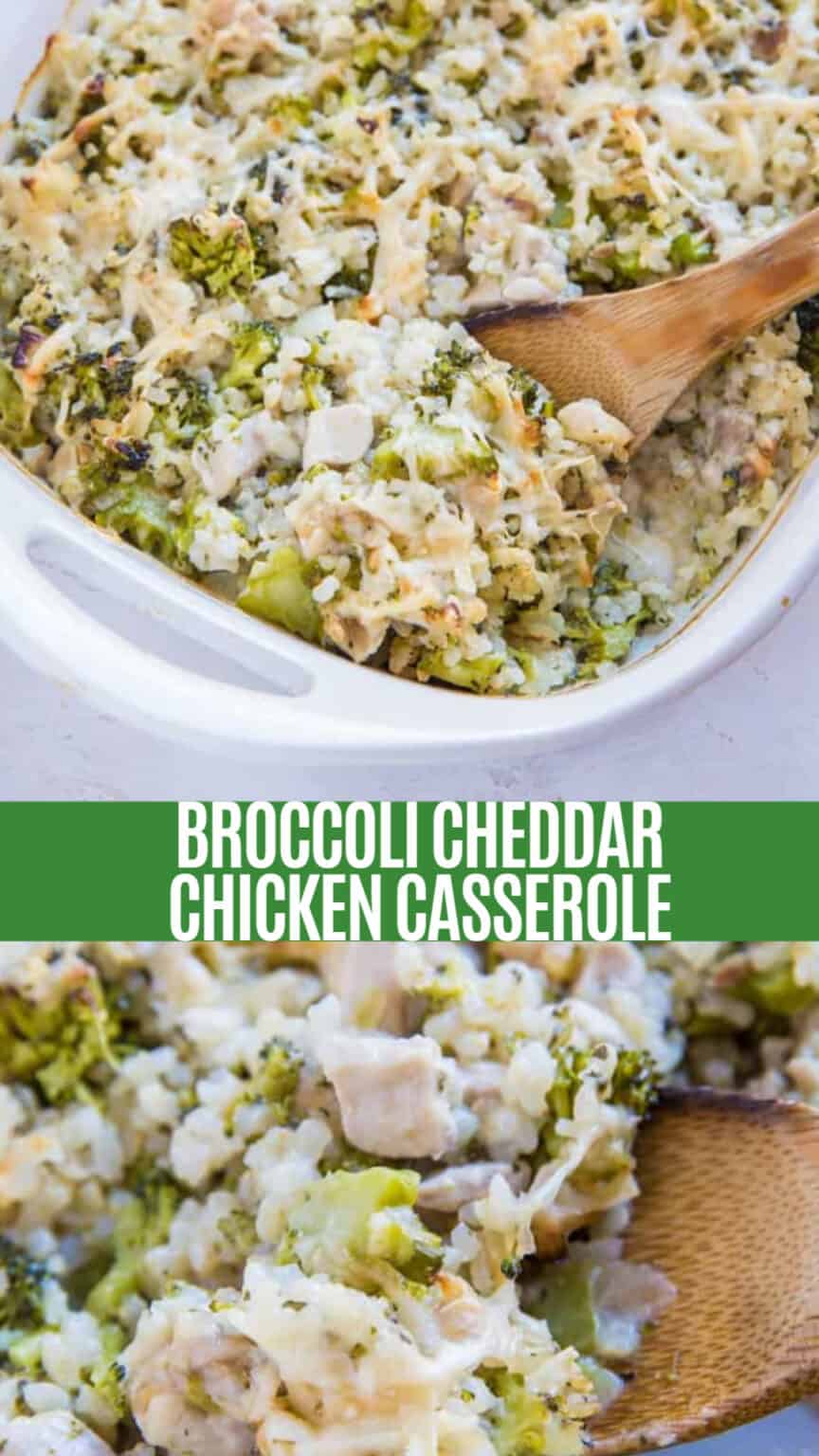 Broccoli Cheddar Chicken Casserole - The Roasted Root