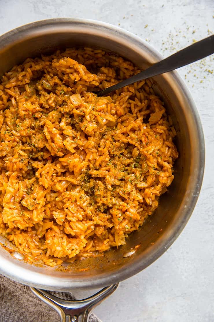 Homemade Spanish Rice (w/ Instant Pot Option) - The Roasted Root