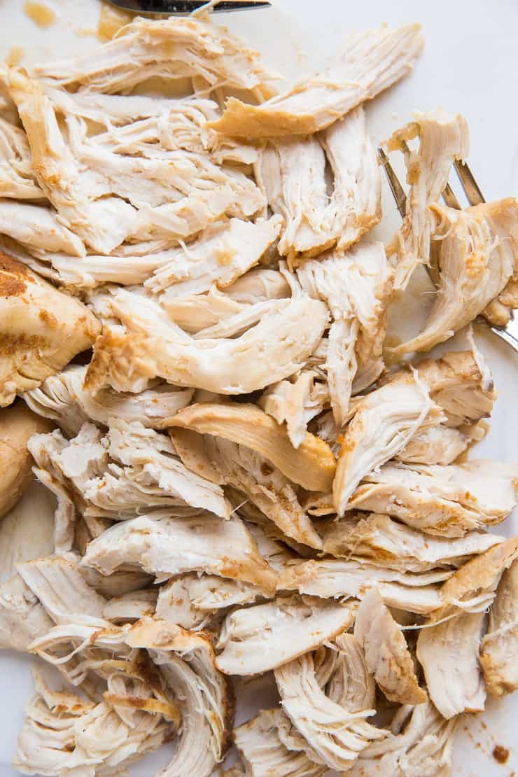 Pressure Cooker or Instant Pot Shredded Chicken