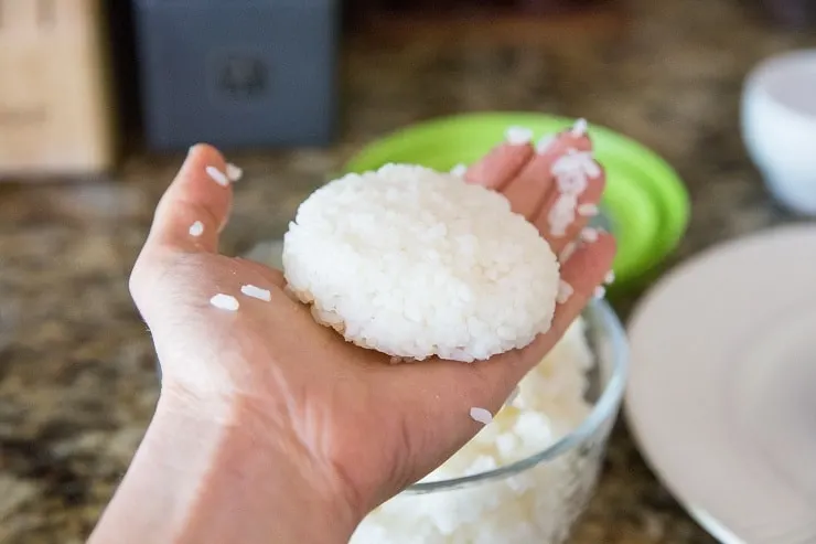 Gluten-Free Burger Buns with Sushi rice