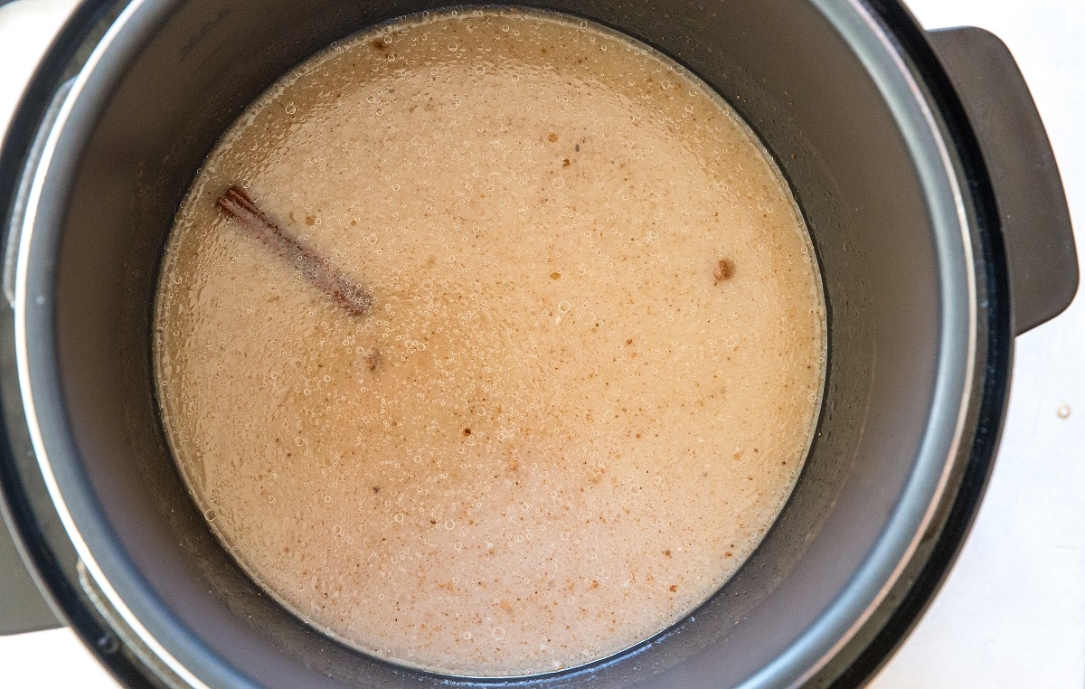 How to make easy rice pudding in the pressure cooker