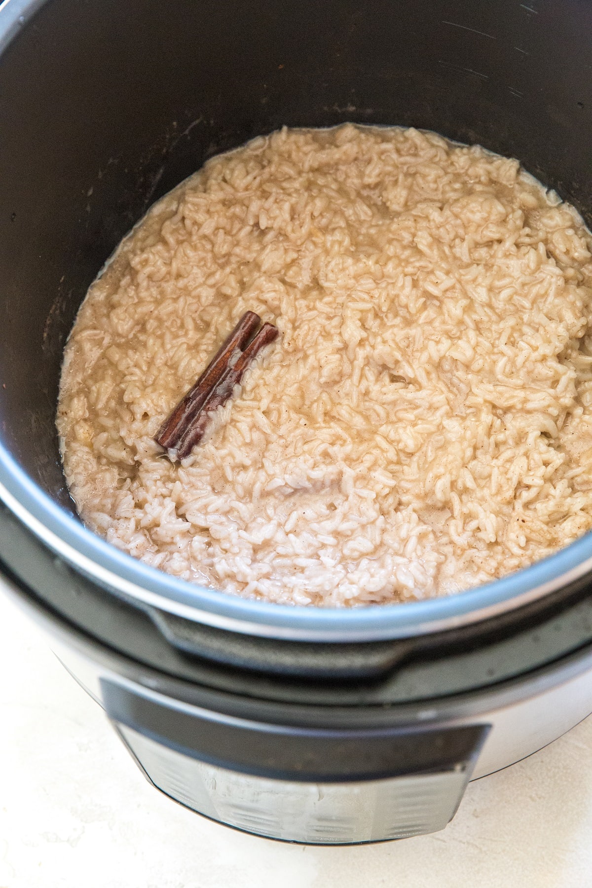 Pressure cooker rice pudding (dairy-free)