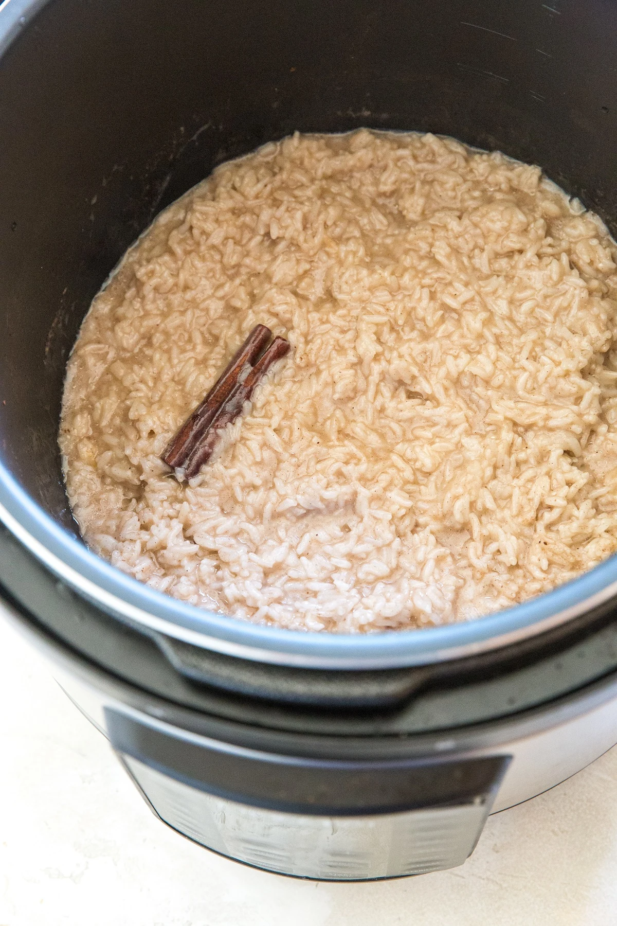 Pressure cooker rice pudding (dairy-free)