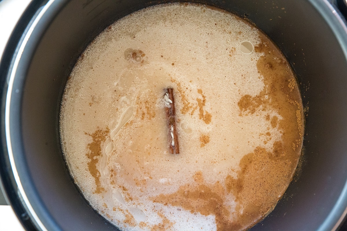 How to make easy rice pudding in the pressure cooker