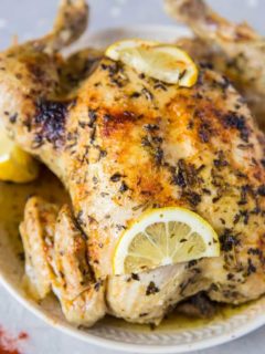 Garlic Herb Rotisserie Chicken