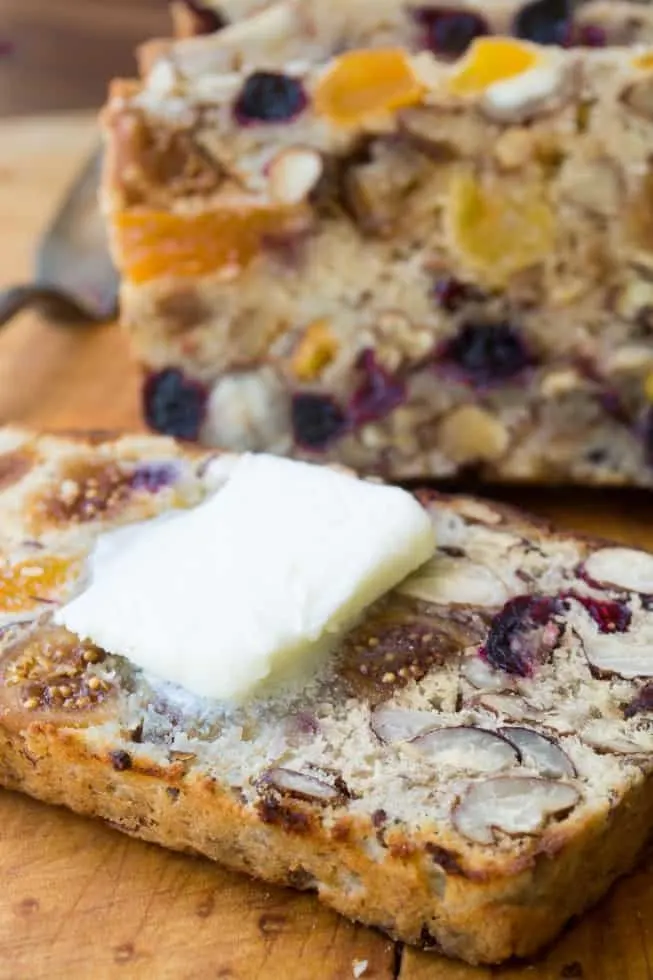 Paleo Fruit and Nut Bread