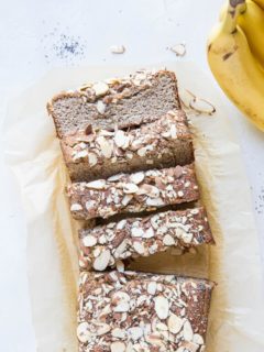 Grain-Free Paleo Poppy Seed Almond Banana Bread