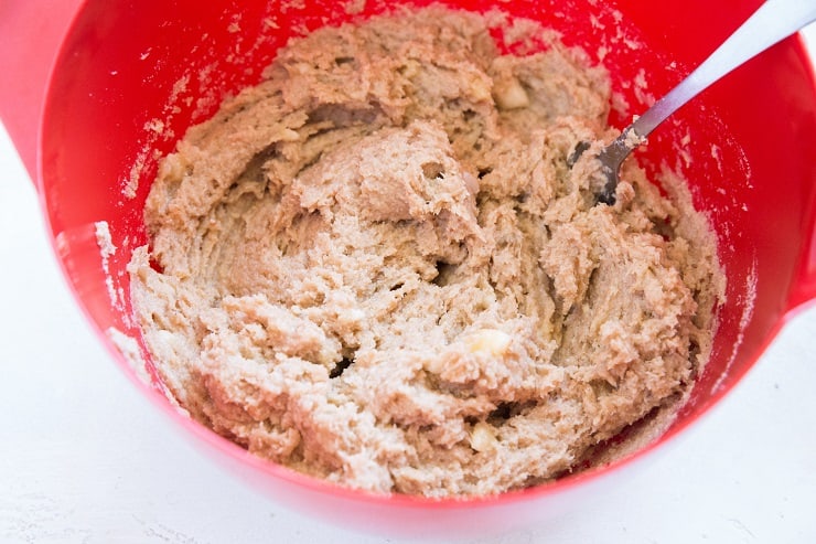 Paleo Vegan Banana Scones with Chocolate Chips