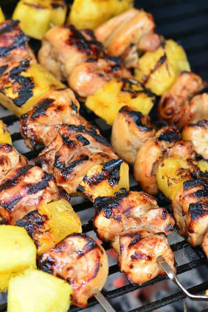 Pineapple Chicken Kabobs