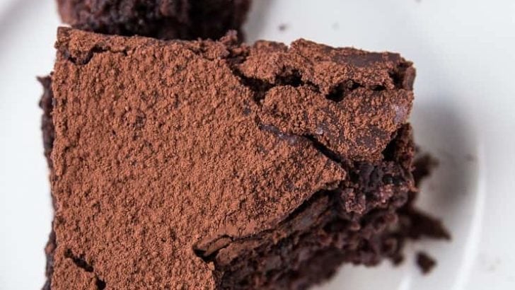 Gluten-Free Sourdough Chocolate Cake - dairy-free chocolate cake recipe made with sourdough discard