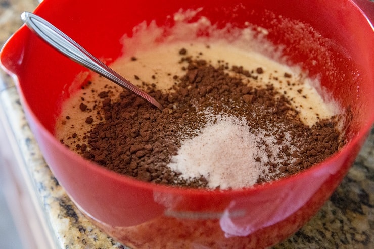 How to make chocolate cake with sourdough discard