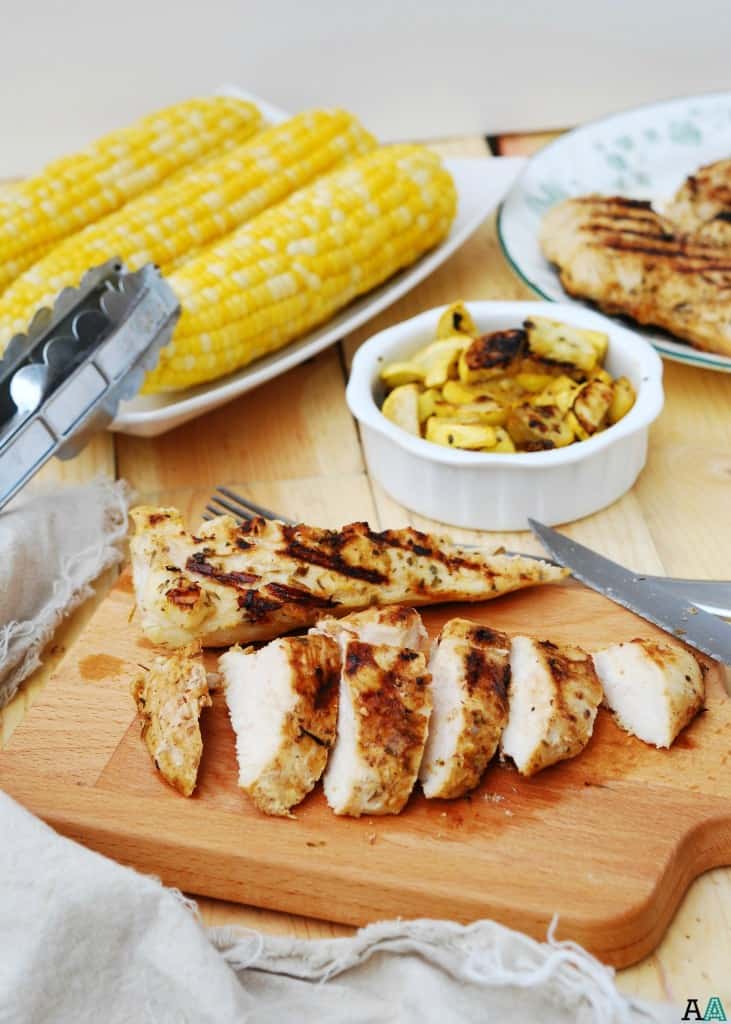 Grilled Lemon Chicken - free of the top 8 allergens