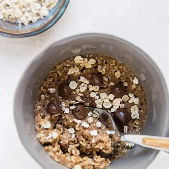 Oatmeal Cookie in a Mug