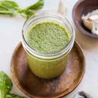 Basil Marinade for Chicken, Beef, Seafood and Pork - only a few ingredients for a fresh, amazing marinade - use it for grilling, roasting or smoking animal protein