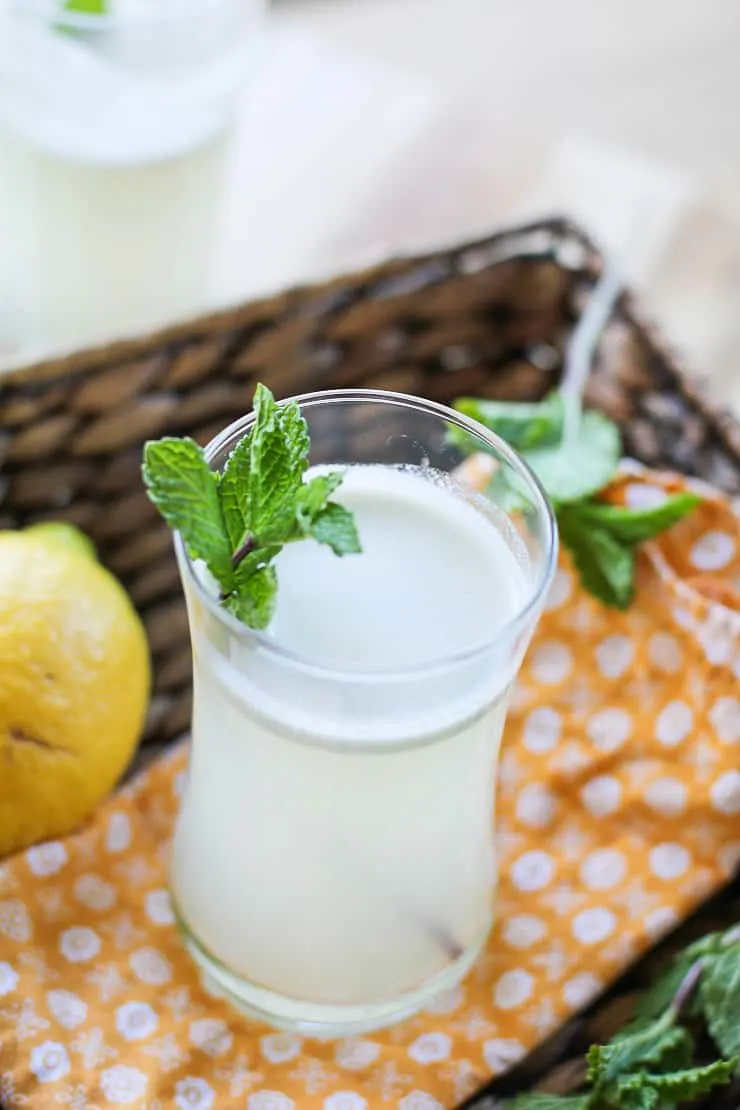 Mint Lacto Fermented Lemonade