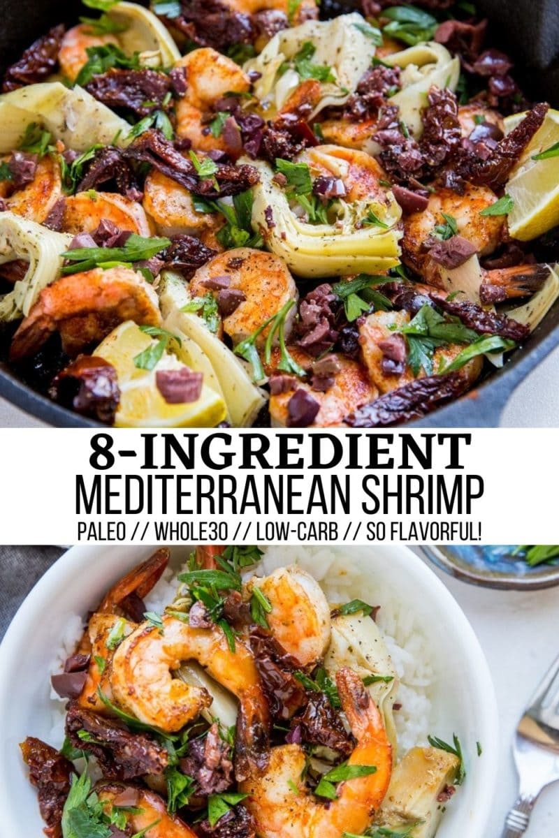 Mediterranean Shrimp Skillet - The Roasted Root