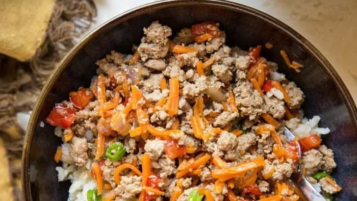 20-Minute Mongolian Turkey - a quick and easy healthy dinner recipe