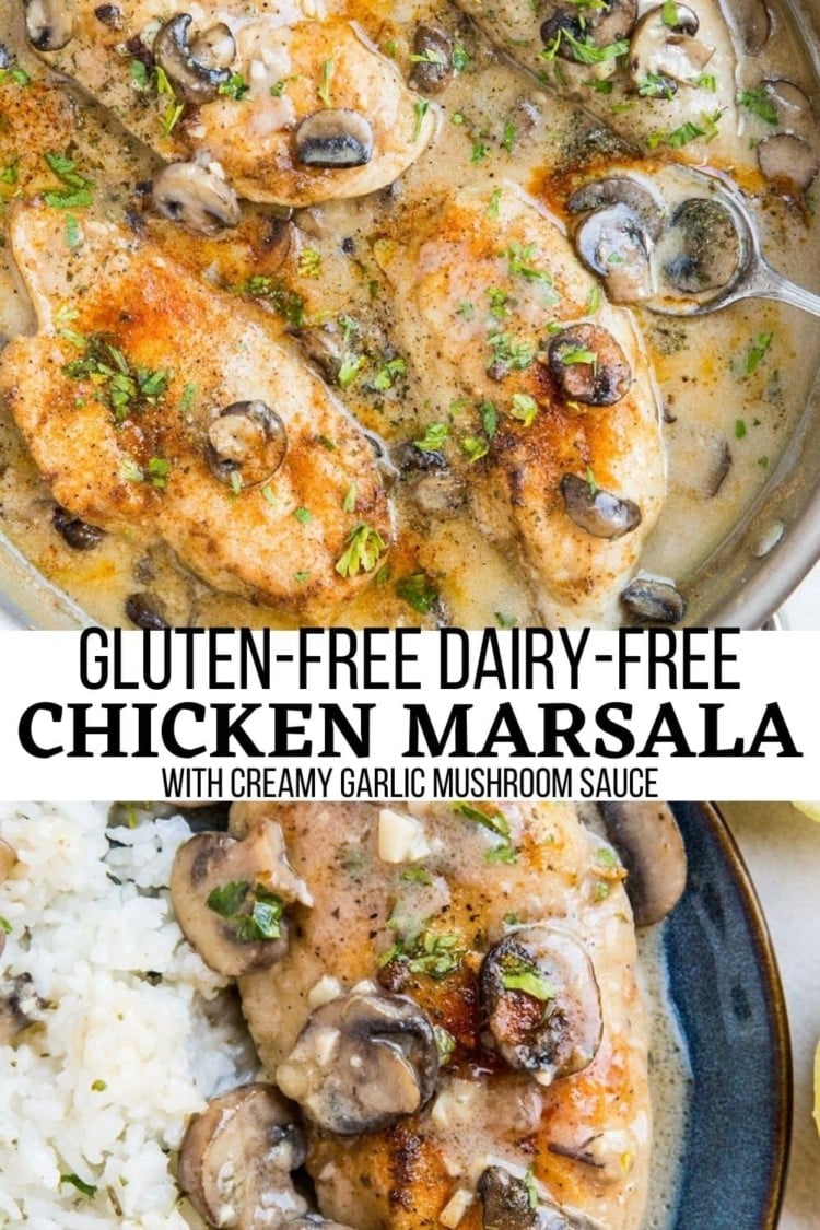 Chicken Marsala (gluten-free & dairy-free) - The Roasted Root