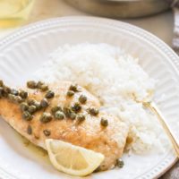 Gluten-Free Chicken Piccata - a quick and easy recipe for chicken piccata