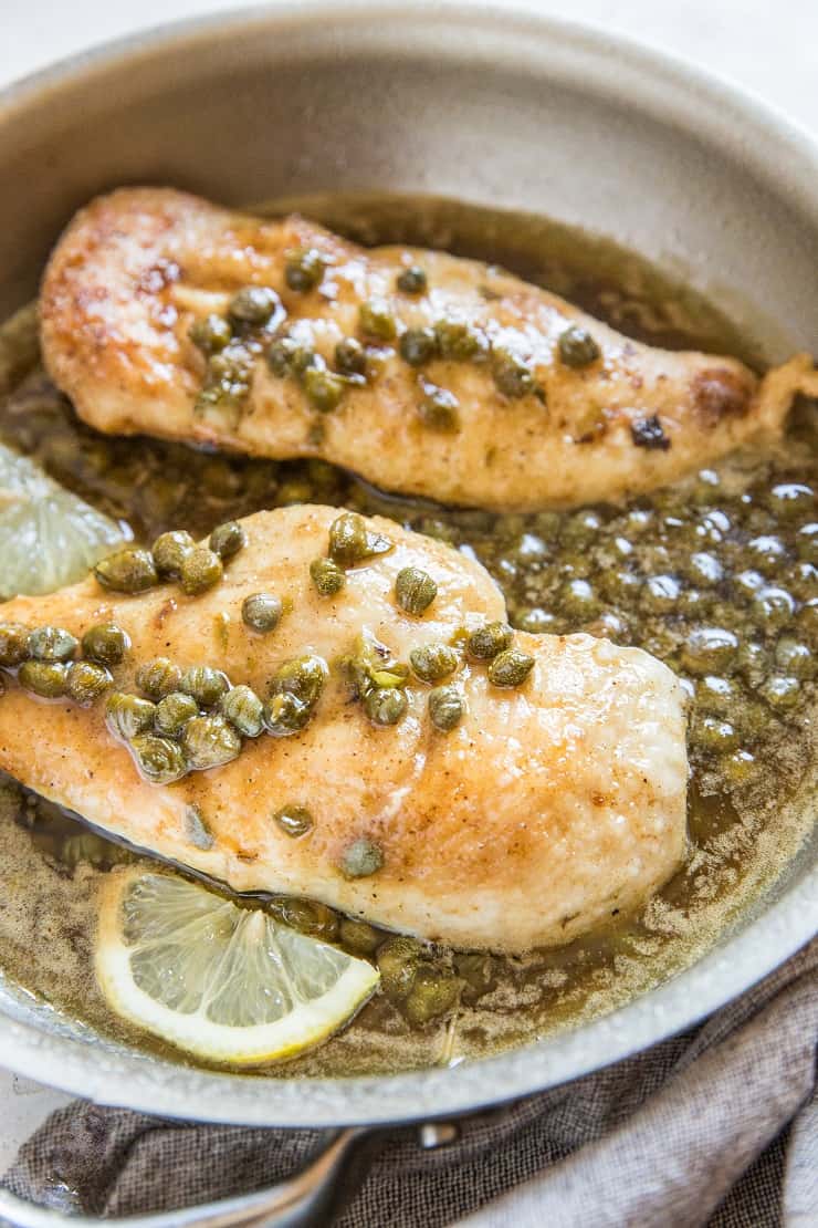 Gluten-Free Chicken Piccata Recipe