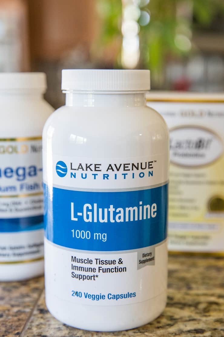 L-Glutamine + more supplements for IBS and gut health