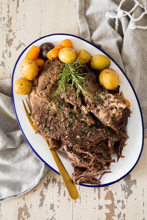 Easy Instant Pot Pot Roast and Veggies (Whole30, Paleo, GF) - Whole Kitchen  Sink