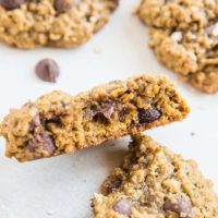 Gluten-Free Pumpkin Oatmeal Cookies - refined sugar-free healthy oatmeal cookie recipe