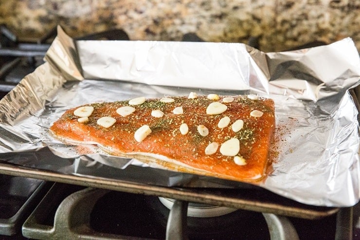 Baked Salmon in Foil