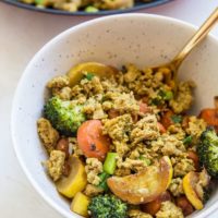 Turmeric Ginger Ground Turkey Bowls - whole30, paleo, AIP, keto, low-carb, low-fodmap, healthy and delicious!