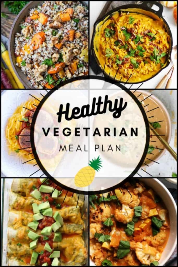 Vegetarian Meal Plan October 2020