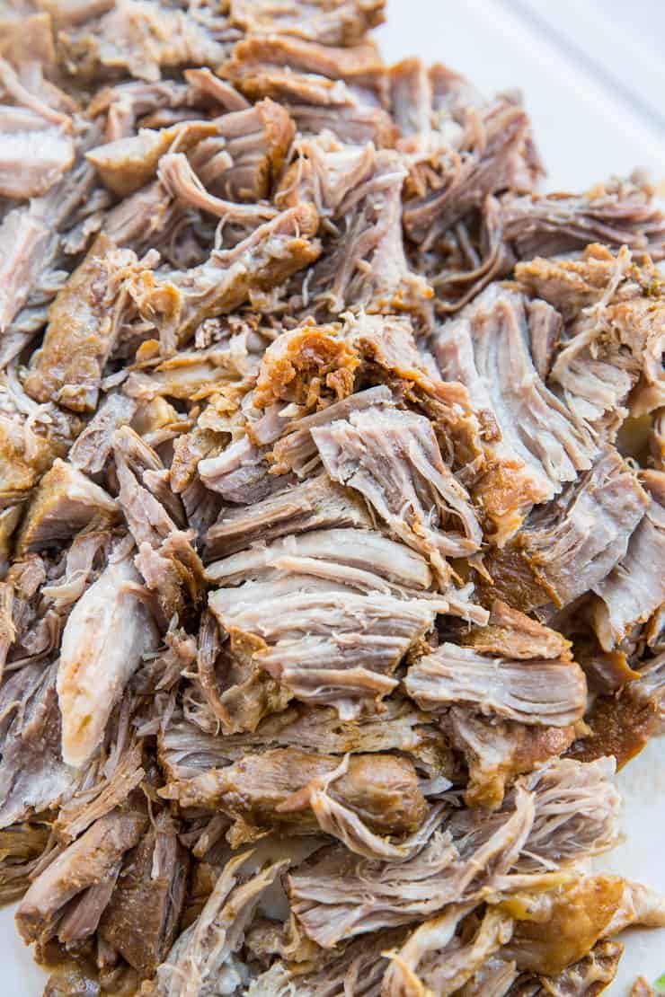 Shredded Pulled Pork made in the Instant Pot