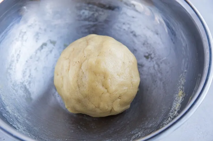 Form a big ball of dough