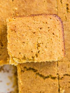 Dairy-Free Gluten-Free Cornbread Recipe that'll knock your socks off! It's easy to prepare, moist, fluffy, and delicious!