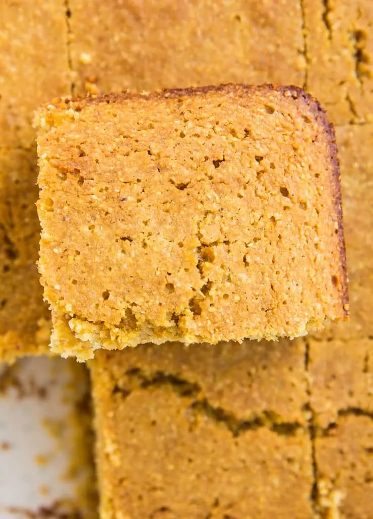 Dairy-Free Gluten-Free Cornbread Recipe that'll knock your socks off! It's easy to prepare, moist, fluffy, and delicious!