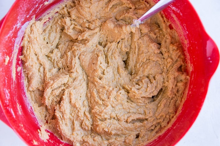 Pumpkin muffin batter