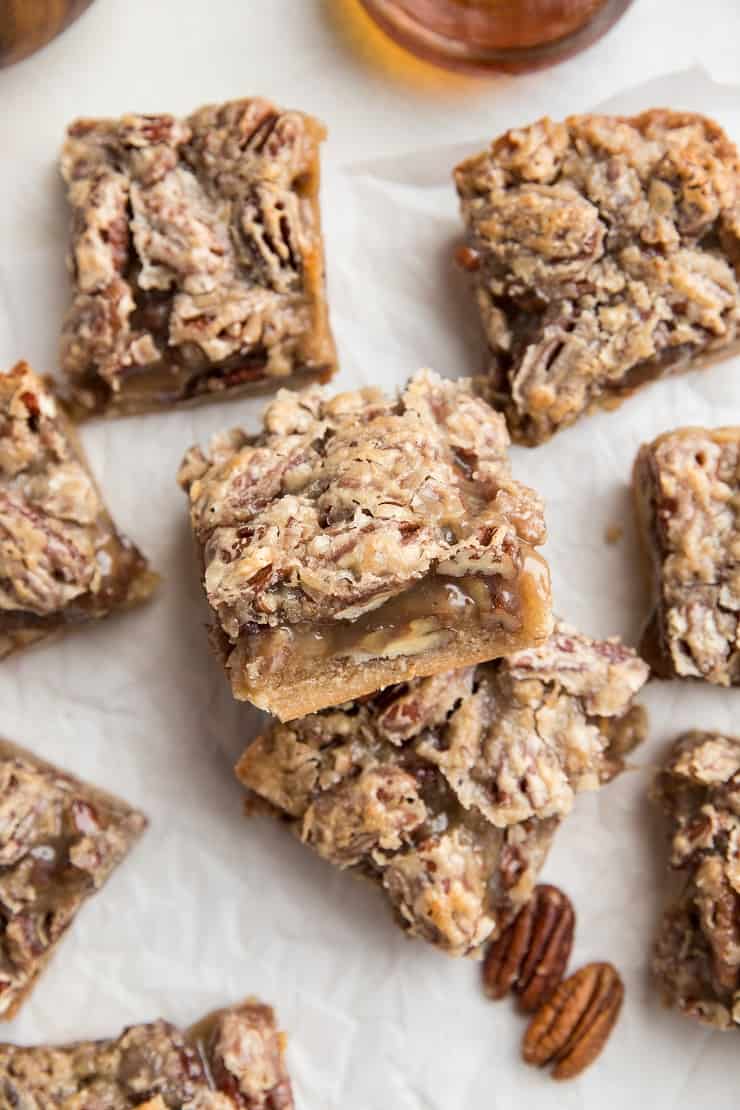 Vegan Paleo Pecan Grain Free Bars
