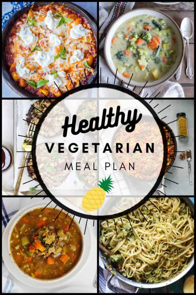 Healthy Vegetarian Meal Plan for November 15, 2020