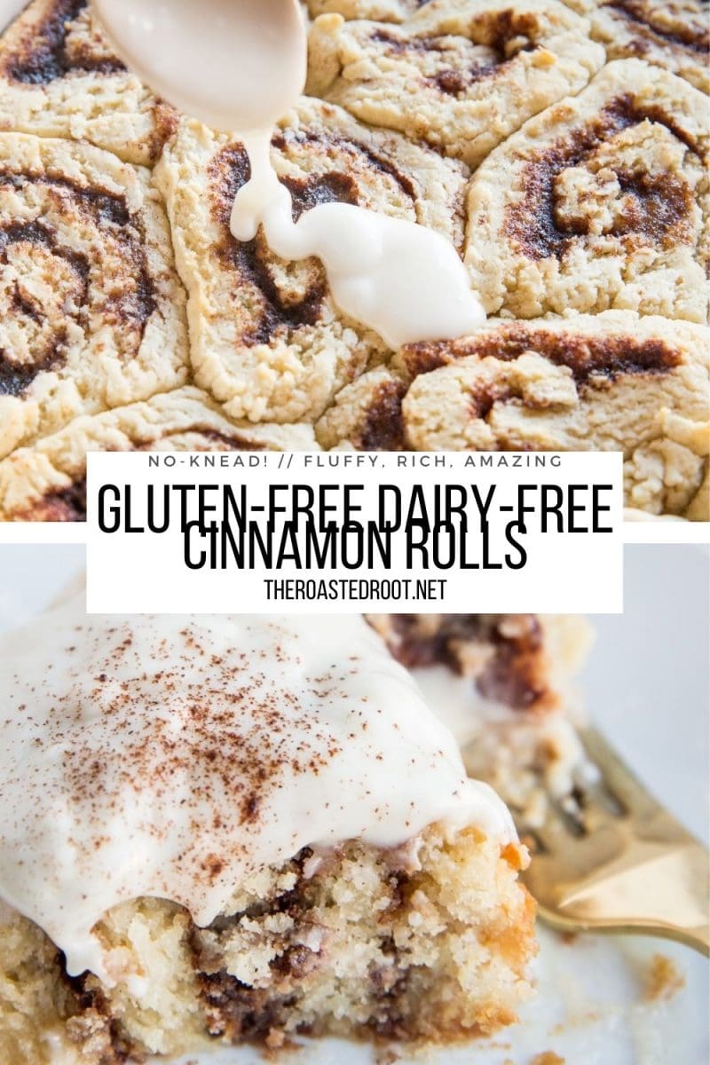 Dairy-Free Gluten-Free Cinnamon Rolls Recipe - fluffy, rich, amazing!