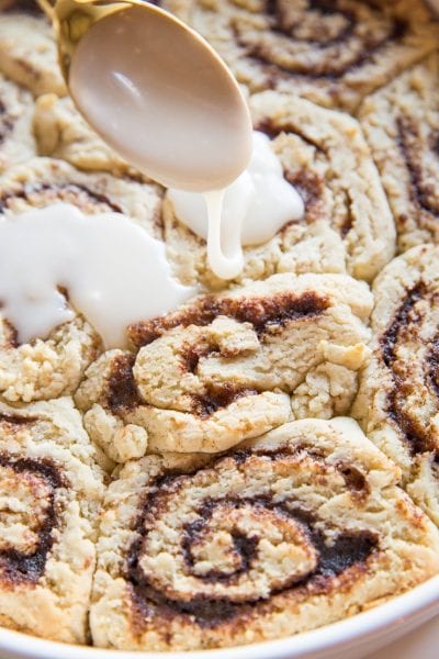 How to make dairy-free gluten-free cinnamon rolls