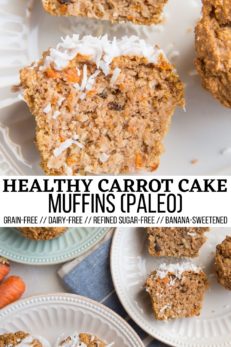 Healthy Carrot Cake Muffins - The Roasted Root