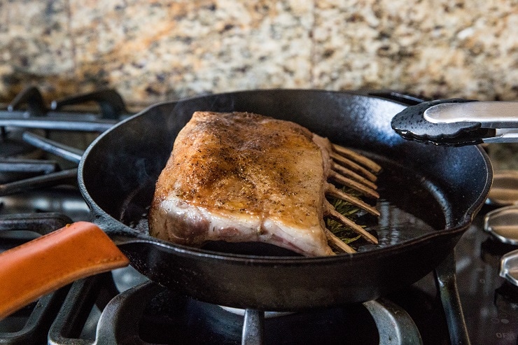 Bake in the oven until meat reaches desired doneness