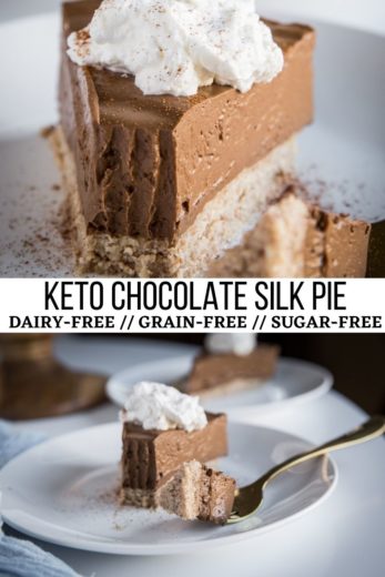Keto Chocolate Pie - The Roasted Root