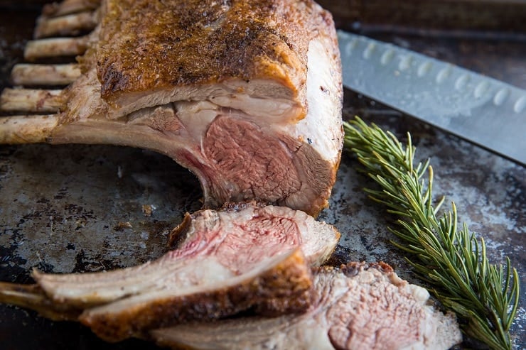 Oven Roasted Rack of Lamb Recipe - a simple recipe for making the best lamb ever!