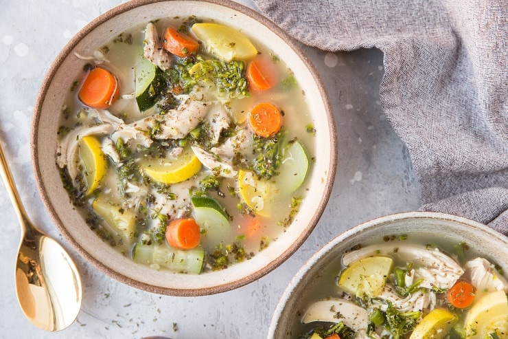 Rotisserie Chicken Soup - The Roasted Root