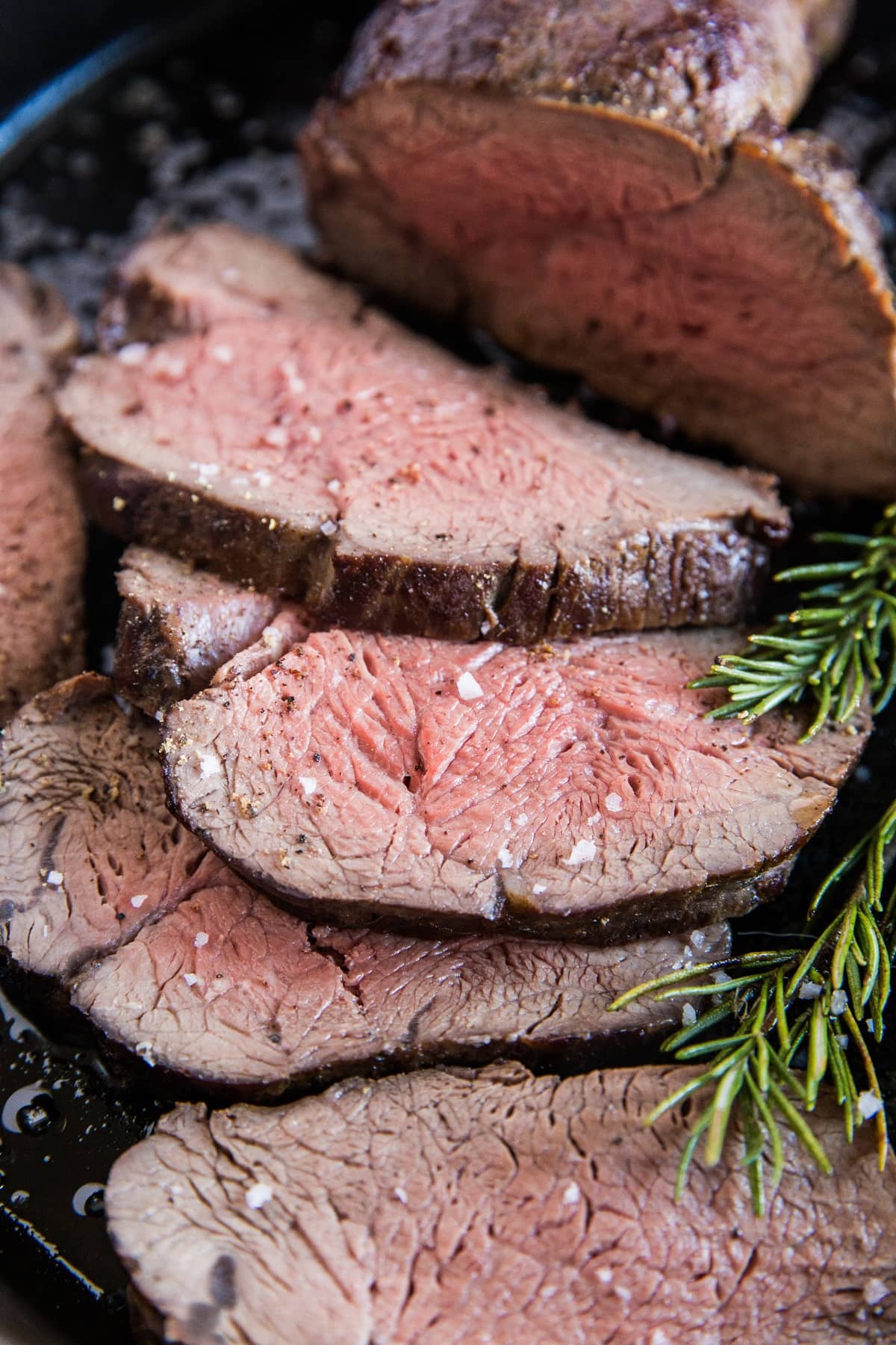 Easy Beef Tenderloin Recipe - oven-roasted tenderloin made with basic ingredients