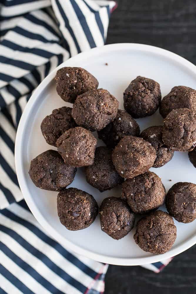 Paleo Protein Brownie Bites